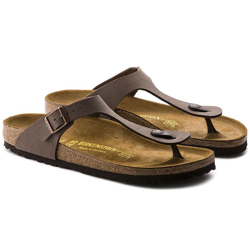 Birkenstock Birkibuc Gizeh Dame Beige | DK 437KOR